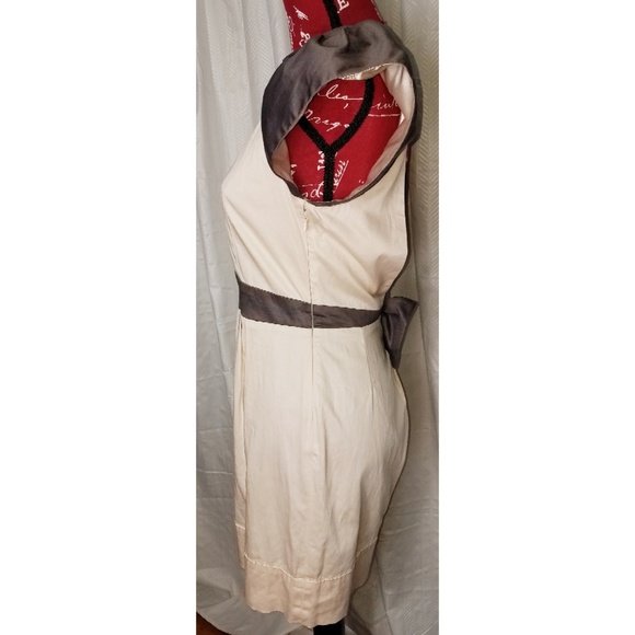 French Connection Tuxedo Party Cocktail Dress sz 6 - Picture 5 of 7